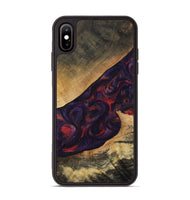 iPhone Xs Max Wood Phone Case - Westin (Purple, 808460)