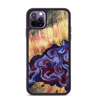 iPhone 11 Pro Max Wood Phone Case - Kara (Red, 808461)