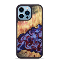 iPhone 14 Pro Max Wood Phone Case - Kara (Red, 808461)