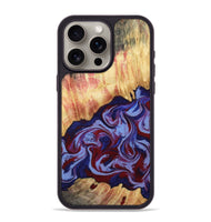 iPhone 15 Pro Max Wood Phone Case - Kara (Red, 808461)