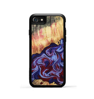 iPhone SE Wood Phone Case - Kara (Red, 808461)