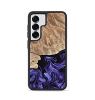 Galaxy S25 Wood Phone Case - Fannie (Purple, 808482)