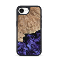 iPhone 16e Wood Phone Case - Fannie (Purple, 808482)