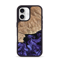 iPhone 17 Wood Phone Case - Fannie (Purple, 808482)