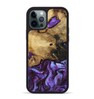 iPhone 12 Pro Max Wood Phone Case - Maia (Purple, 808483)