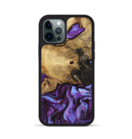 iPhone 12 Pro Wood Phone Case - Maia (Purple, 808483)