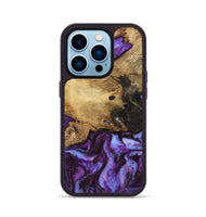 iPhone 14 Pro Wood Phone Case - Maia (Purple, 808483)