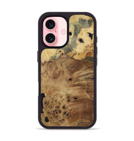 iPhone 16 Wood Phone Case - Birdie (Wood Burl, 808491)