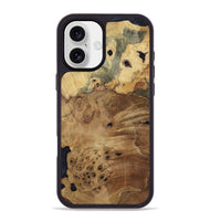 iPhone 16 Plus Wood Phone Case - Birdie (Wood Burl, 808491)
