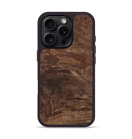 iPhone 16 Pro Wood Phone Case - Chelsie (Wood Burl, 808493)