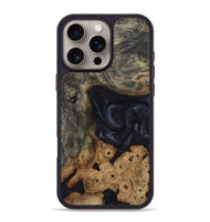 iPhone 16 Pro Max Wood Phone Case - Elda (Wood Burl, 808494)