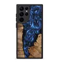 Galaxy S22 Ultra Wood Phone Case - Lucero (Blue, 808496)