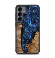 Galaxy S25 Plus Wood Phone Case - Lucero (Blue, 808496)