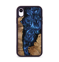 iPhone Xr Wood Phone Case - Lucero (Blue, 808496)
