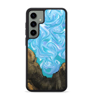 Galaxy S24 Plus Wood Phone Case - Nell (Blue, 808497)