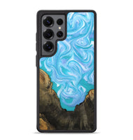 Galaxy S25 Ultra Wood Phone Case - Nell (Blue, 808497)