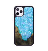 iPhone 11 Pro Wood Phone Case - Nell (Blue, 808497)