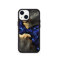 iPhone 13 mini Wood Phone Case - Evander (Blue, 808498)