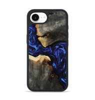iPhone 16e Wood Phone Case - Evander (Blue, 808498)