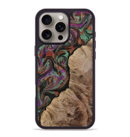 iPhone 16 Pro Max Wood Phone Case - Arminta (Green, 808501)