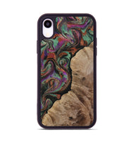 iPhone Xr Wood Phone Case - Arminta (Green, 808501)