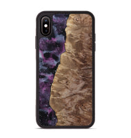 iPhone Xs Max Wood Phone Case - Saanvi (Cosmos, 808538)
