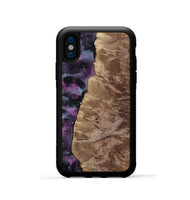 iPhone Xs Wood Phone Case - Saanvi (Cosmos, 808538)