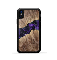 iPhone Xs Wood Phone Case - Gavyn (Cosmos, 808540)