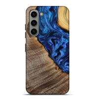 Galaxy S23 Plus Wood Live Edge Phone Case - Mariam (Purple, 808586)