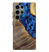 Galaxy S24 Ultra Wood Live Edge Phone Case - Mariam (Purple, 808586)