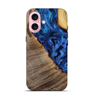 iPhone 17 Wood Live Edge Phone Case - Mariam (Purple, 808586)