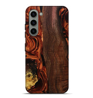 Galaxy S23 Plus Wood Live Edge Phone Case - Elyssa (Red, 808648)