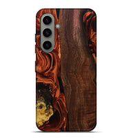 Galaxy S24 Plus Wood Live Edge Phone Case - Elyssa (Red, 808648)