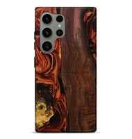 Galaxy S24 Ultra Wood Live Edge Phone Case - Elyssa (Red, 808648)