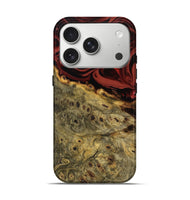iPhone 17 Pro Wood Live Edge Phone Case - Shelbi (Red, 808656)
