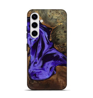 Galaxy S25 Wood Live Edge Phone Case - Adell (Purple, 808660)