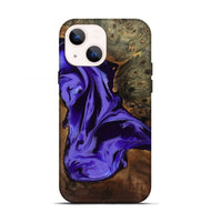 iPhone 13 Wood Live Edge Phone Case - Adell (Purple, 808660)