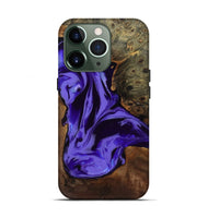 iPhone 13 Pro Wood Live Edge Phone Case - Adell (Purple, 808660)