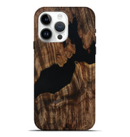 iPhone 15 Pro Max Wood Live Edge Phone Case - Hal (Wood Burl, 808670)