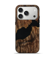 iPhone 17 Pro Wood Live Edge Phone Case - Hal (Wood Burl, 808670)