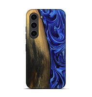 Galaxy S23 Wood Live Edge Phone Case - Zachery (Blue, 808675)