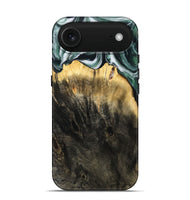 iPhone 17 Air Wood Live Edge Phone Case - Isidore (Black & White, 808679)