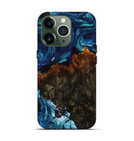 iPhone 13 Pro Wood Live Edge Phone Case - Benicio (Pattern, 808683)