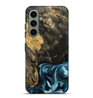 Galaxy S24 Plus Wood Live Edge Phone Case - Raven (Blue, 808706)