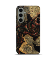 Galaxy S24 Wood Live Edge Phone Case - Azalea (Red, 808707)