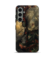 Galaxy S24 Wood Live Edge Phone Case - Alayah (Red, 808711)