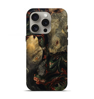 iPhone 16 Pro Wood Live Edge Phone Case - Alayah (Red, 808711)