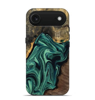 iPhone 17 Air Wood Live Edge Phone Case - Jeff (Green, 808719)