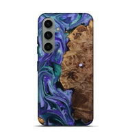 Galaxy S24 Wood Live Edge Phone Case - Sawyer (Purple, 808720)