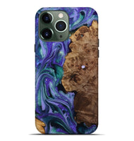 iPhone 13 Pro Max Wood Live Edge Phone Case - Sawyer (Purple, 808720)